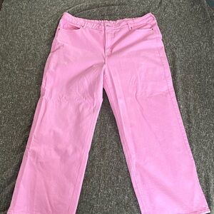 Old Navy Pink Flare Women's Jeans
